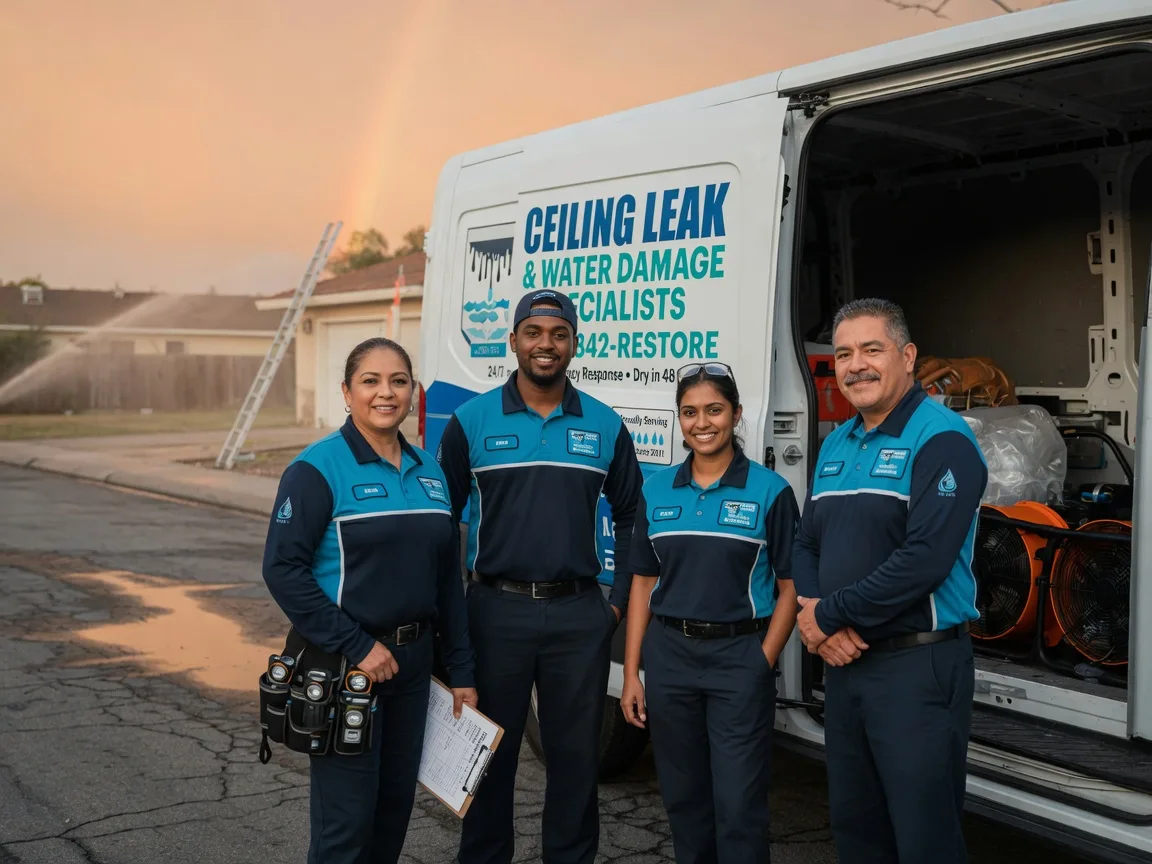Ceiling Leak Cleanup company in Notrees, TX