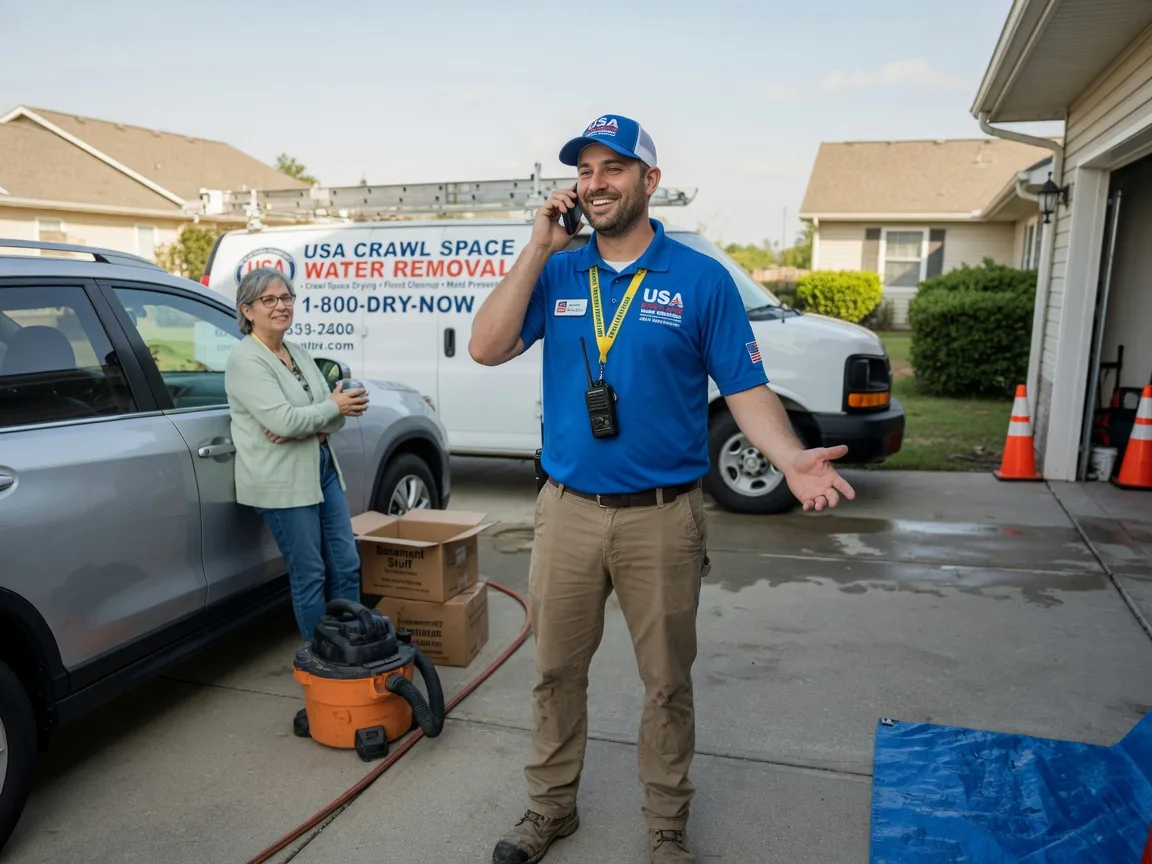Crawl Space Water Removal Notrees, TX FAQs